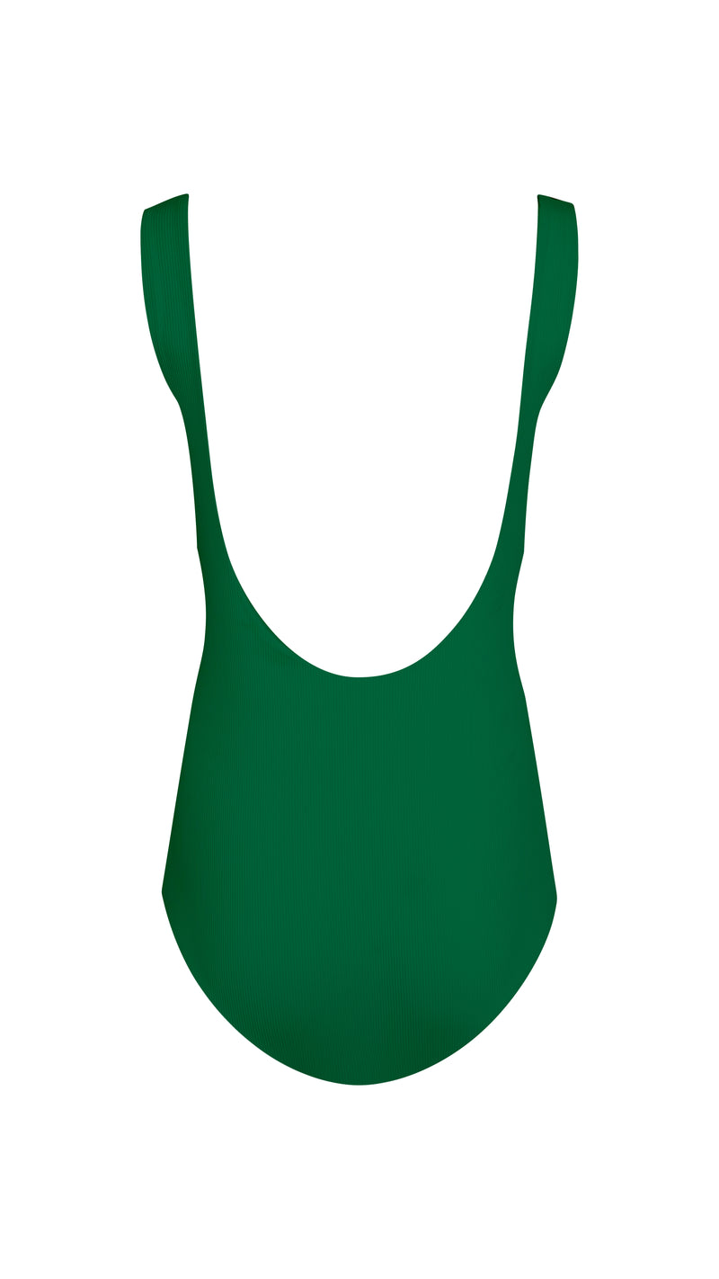 THE LUXE ONE PIECE - APPLE GREEN