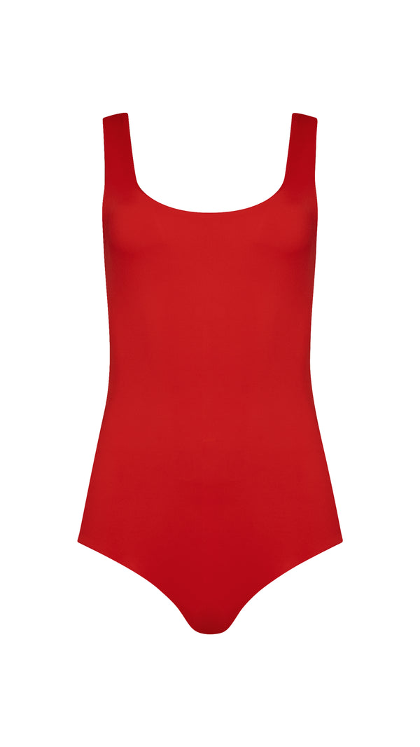 THE LUXE ONE PIECE - RUBY RED