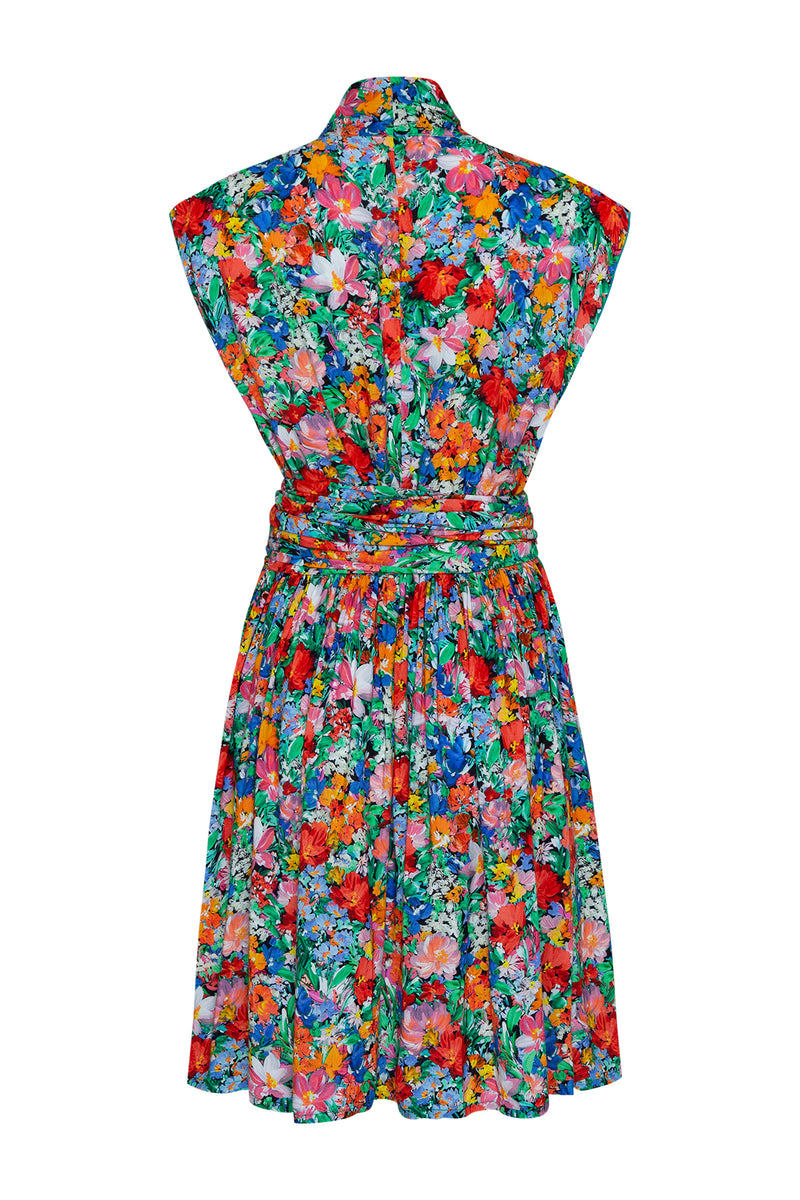 THE POINT DRESS SHORT - SECRET GARDEN