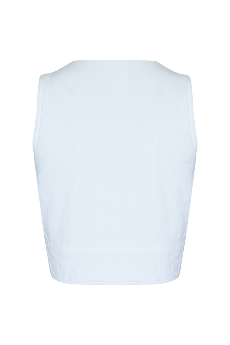 THE SHANGRI-LA TOP - WHITE