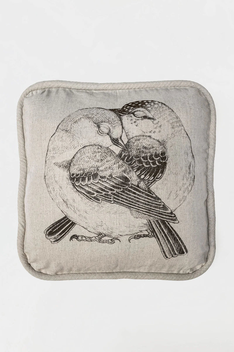 BIG HUG - LOVEBIRDS CUSHION