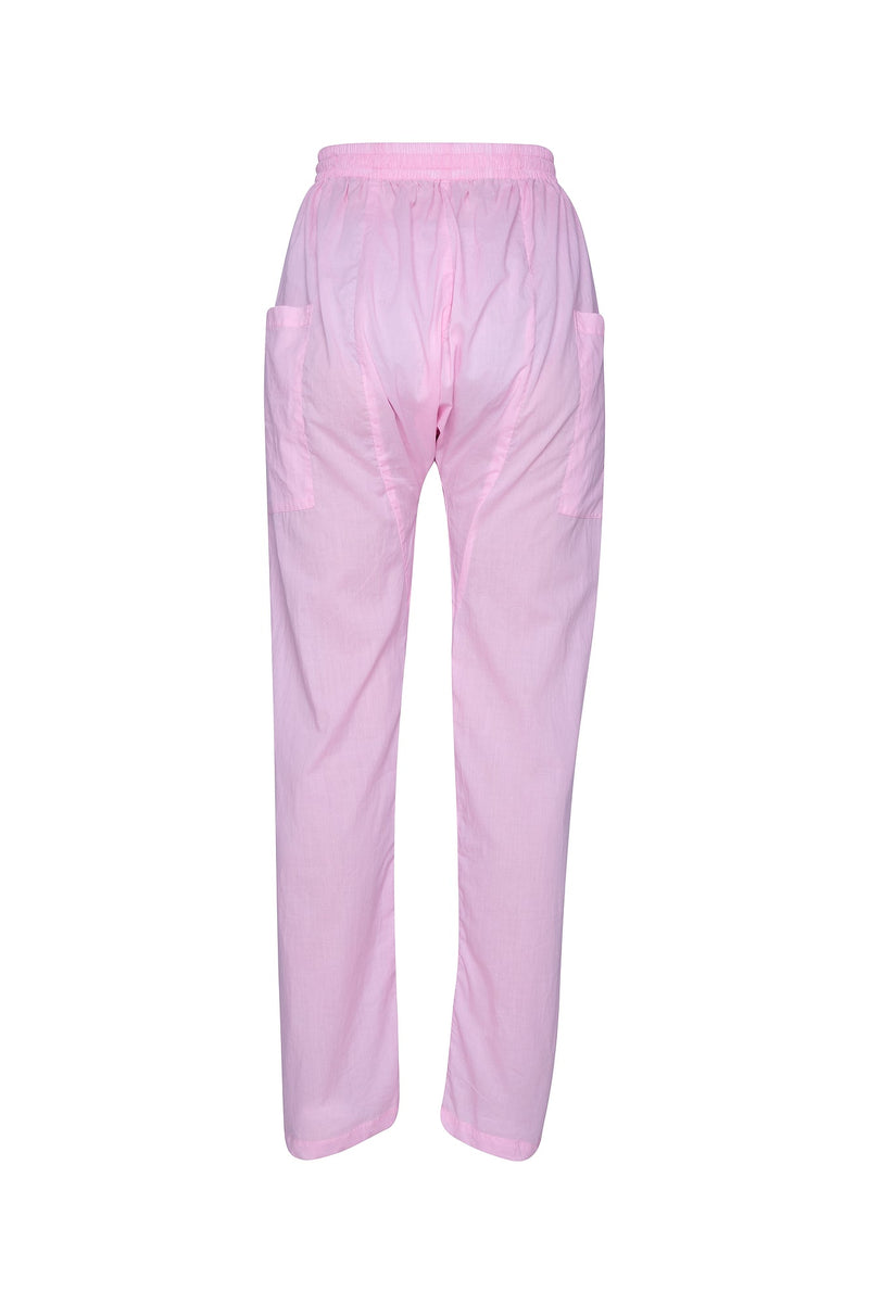 THE ELASTIC DRAWSTRING PANTS PINK