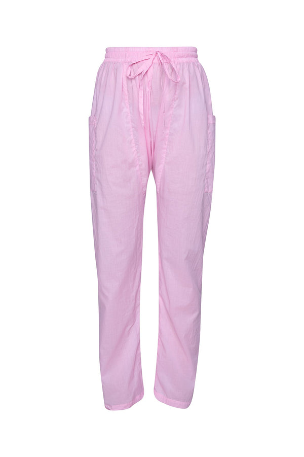 THE ELASTIC DRAWSTRING PANTS PINK