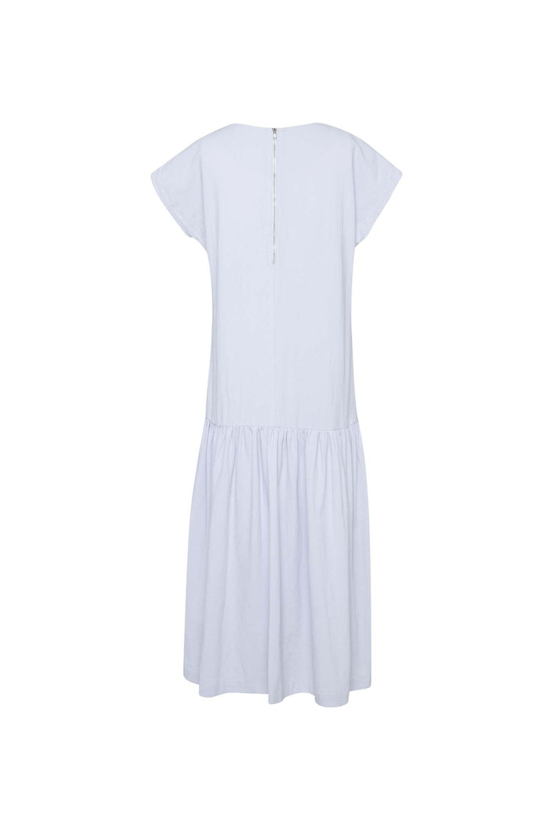 THE LIZZIE DROP WAIST DRESS - LILAC